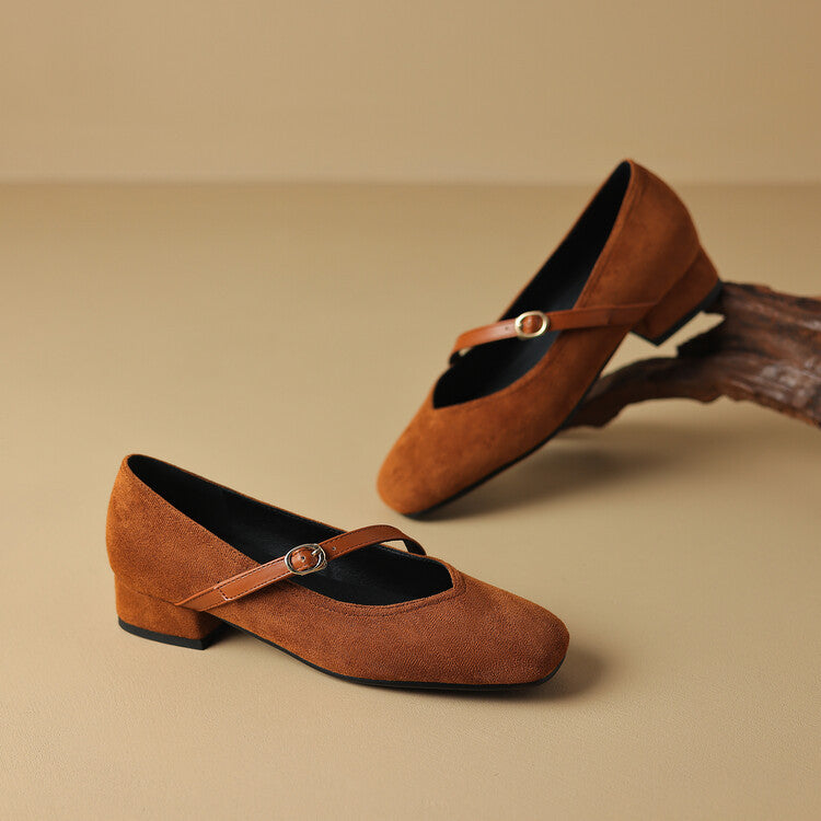Anna-Berg | Suede Heels