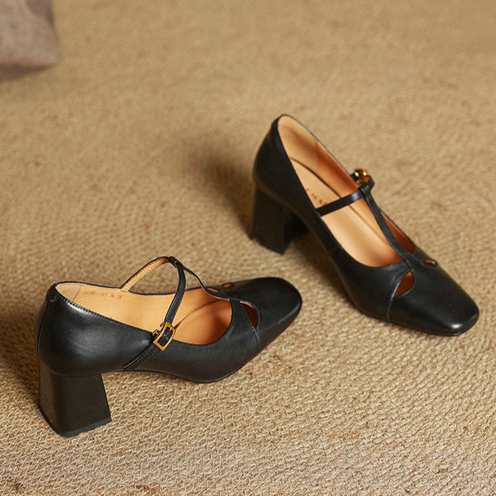Anna-Berg | Genuine Leather Heels