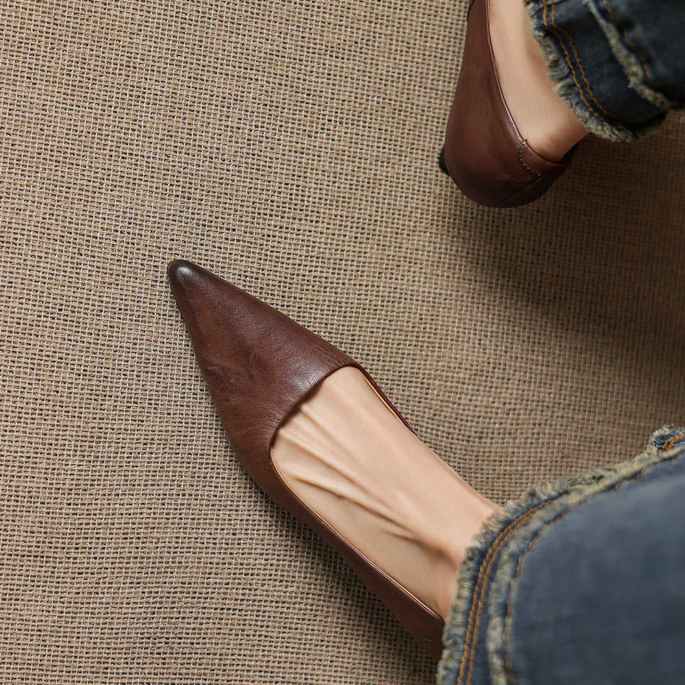 Anna-Berg | Genuine Leather Heels