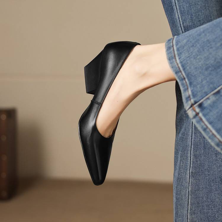 Anna-Berg | Genuine Leather Heels