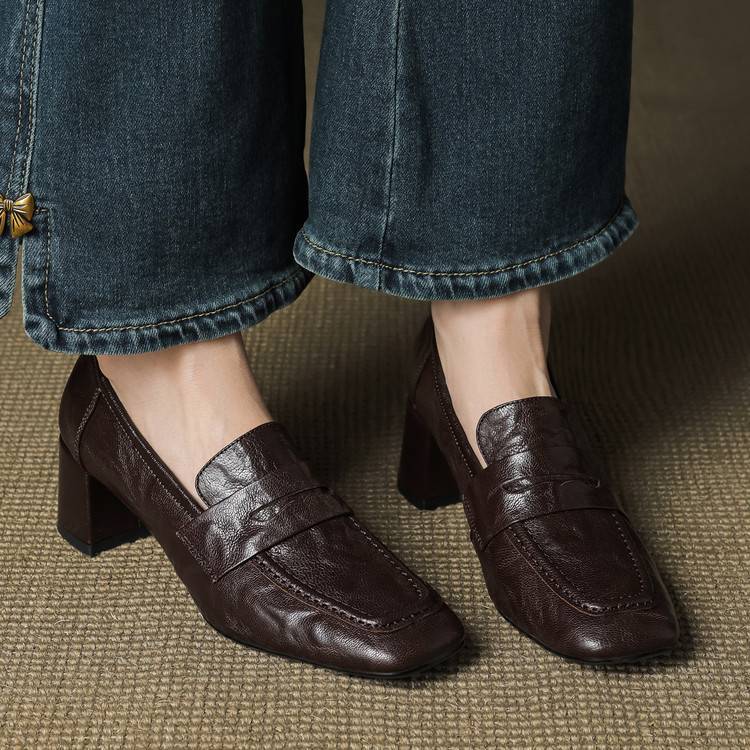 Anna-Berg | Genuine Leather Heels