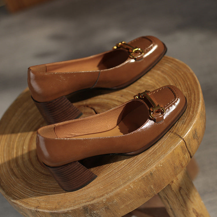 Anna-Berg | Genuine Leather Heels