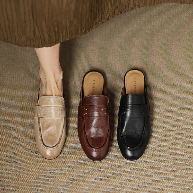 Anna-Berg | Genuine Leather Mules