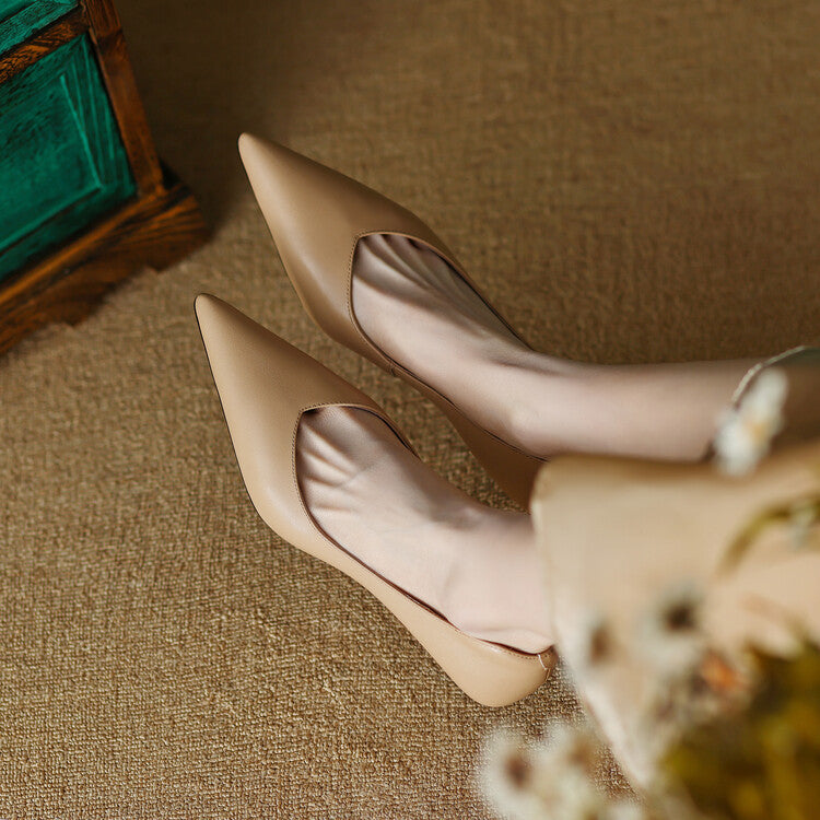 Anna-Berg | Classic Pointed Toe Pumps