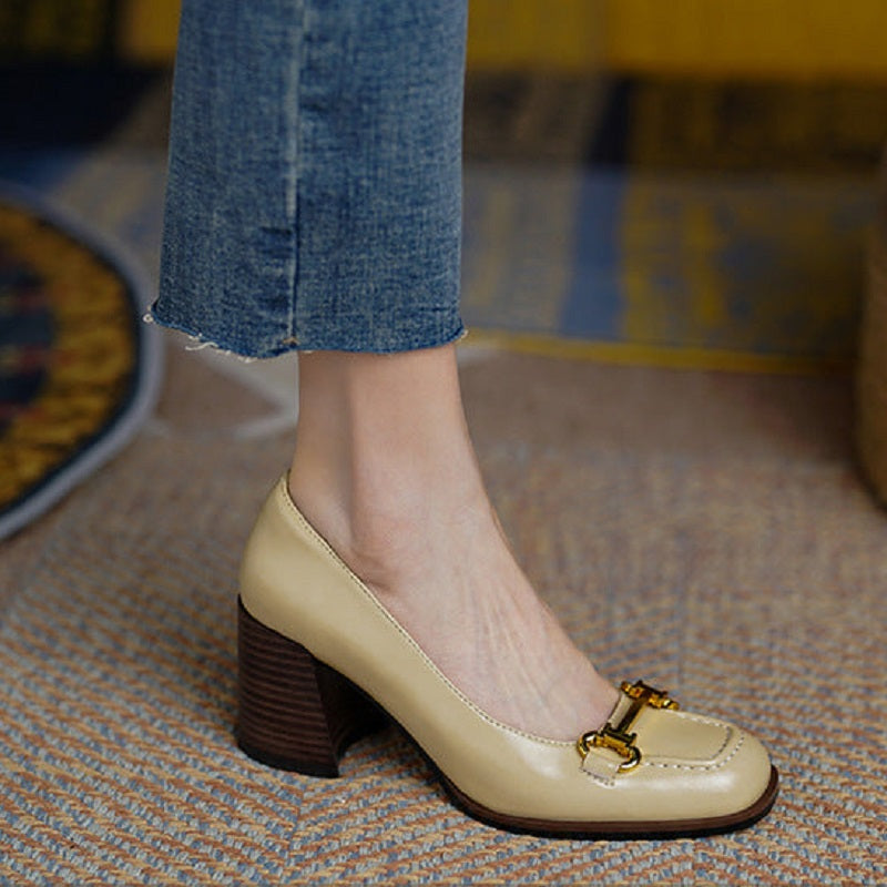 Anna-Berg | Genuine Leather Heels