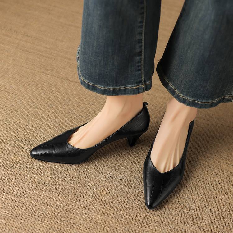 Anna-Berg | Genuine Leather Heels