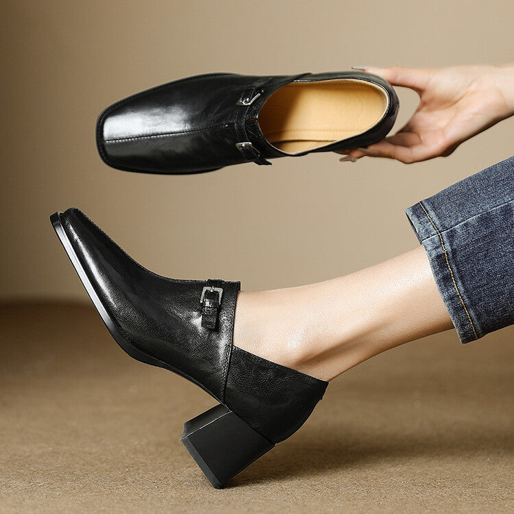 Anna-Berg | Genuine Leather Heels