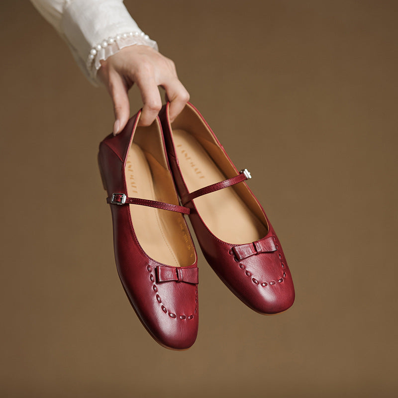 Anna-Berg | Genuine Leather Flats