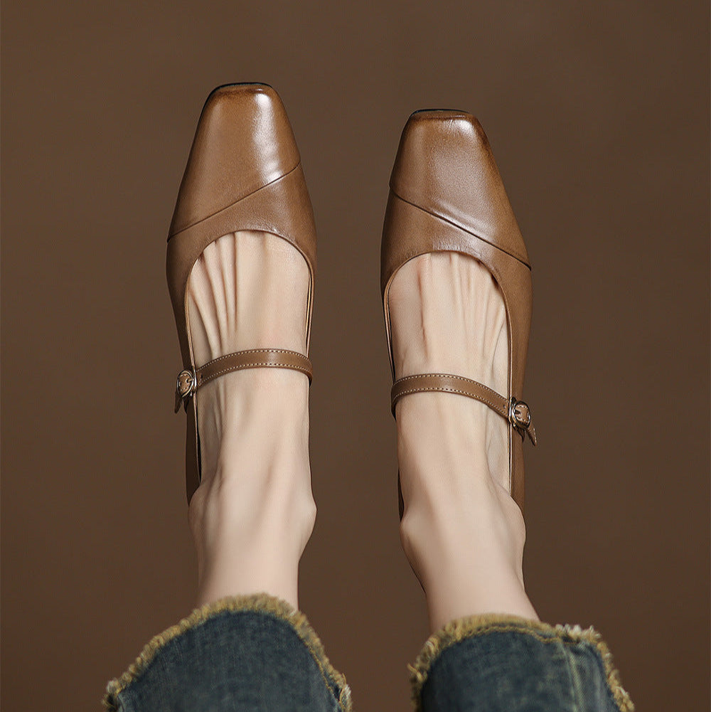 Anna-Berg | Genuine Leather Heels
