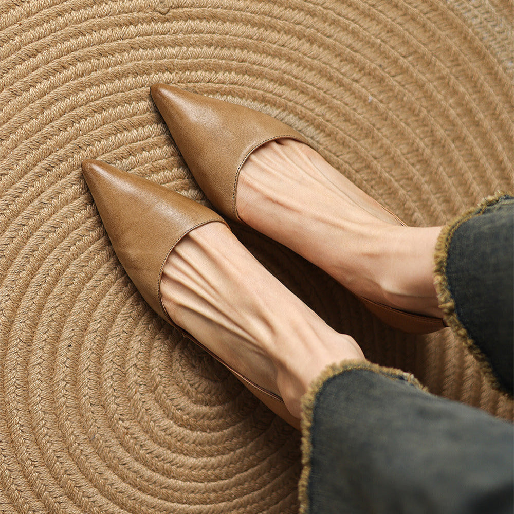 Anna-Berg | Genuine Leather Heels