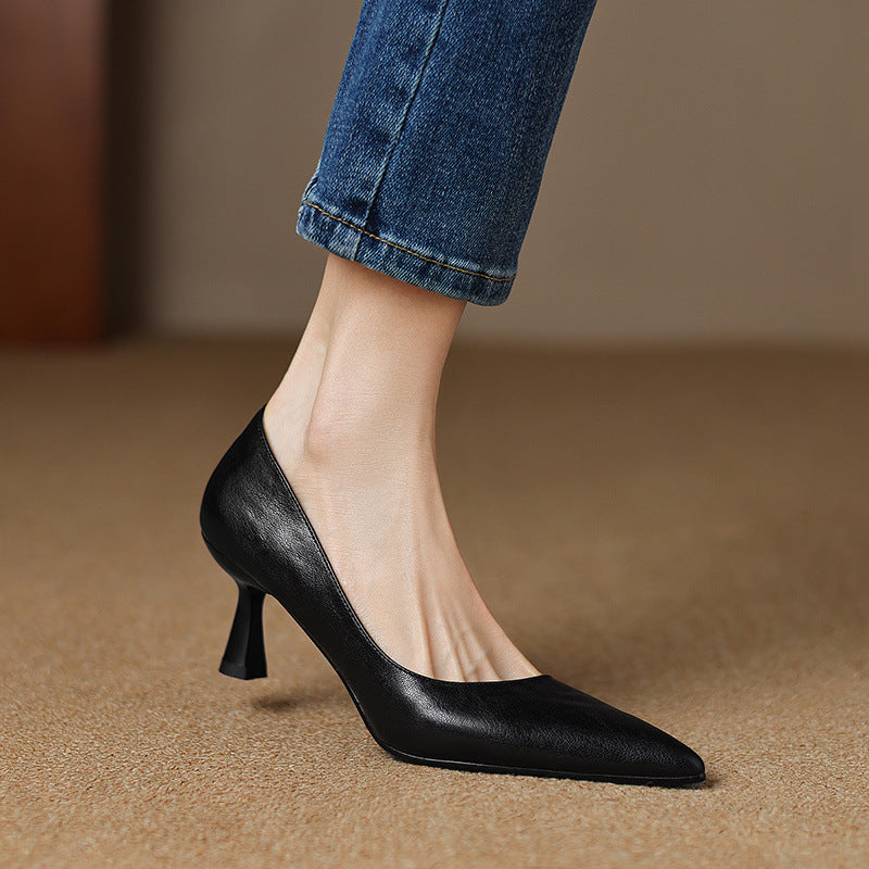 Anna-Berg | Genuine Leather Heels