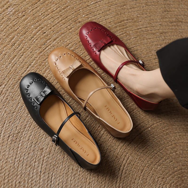 Anna-Berg | Genuine Leather Flats