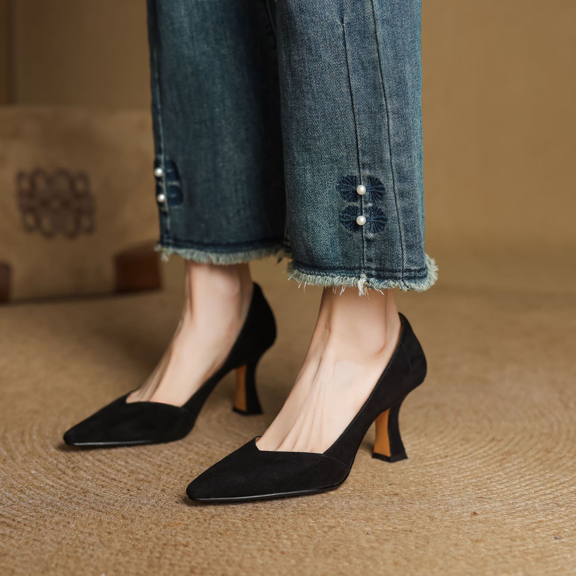 Anna-Berg | Genuine Leather Heels