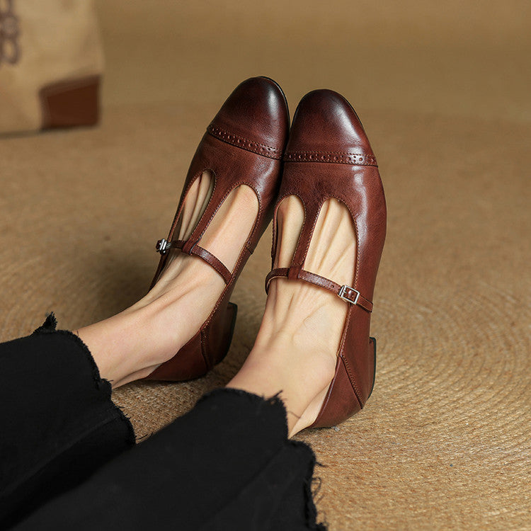 Anna-Berg | Genuine Leather Flats