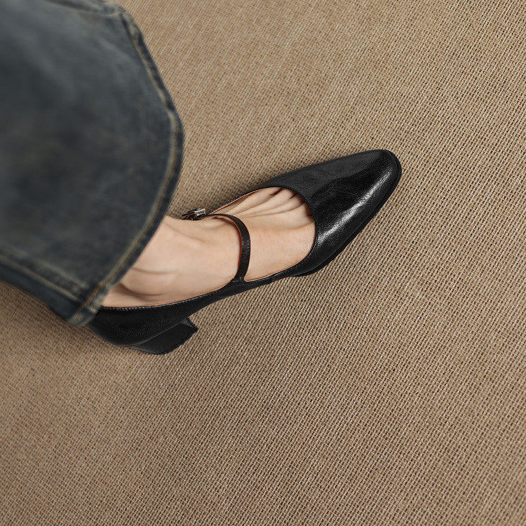 Anna-Berg | Genuine Leather Heels