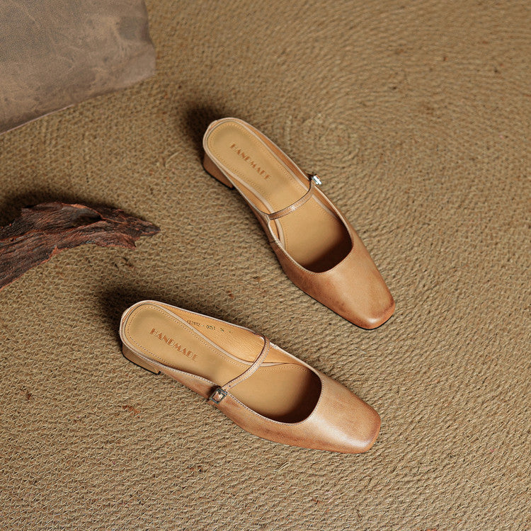 Anna-Berg | Genuine Leather Mules