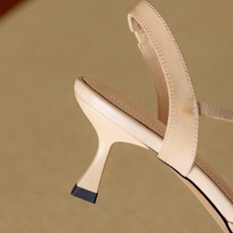 Anna-Berg | Leather Heels