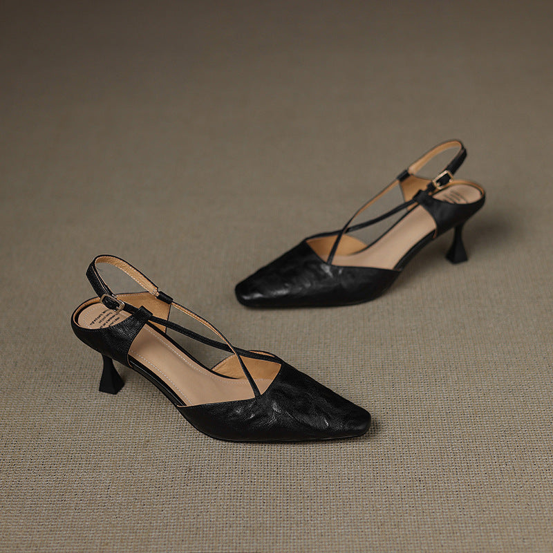 Anna-Berg | Genuine Leather Heels