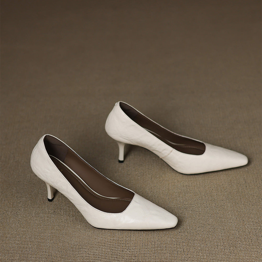 Anna-Berg | Genuine Leather Heels