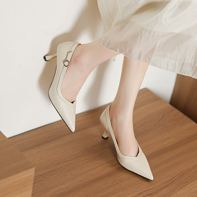 Anna-Berg | Genuine Leather Heels
