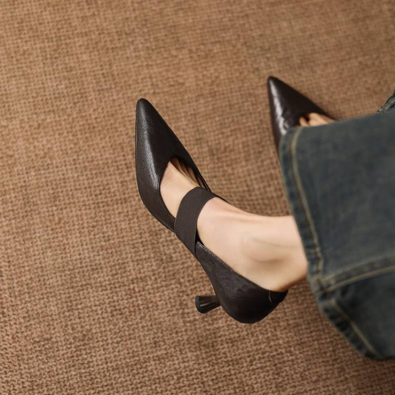 Anna-Berg | Genuine Leather Heels