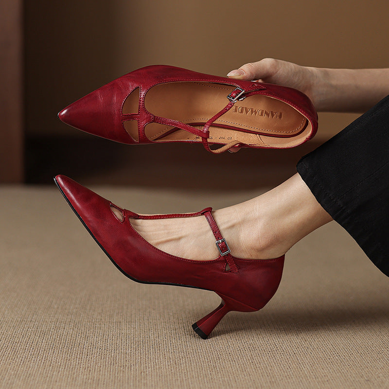 Anna-Berg | Genuine Leather Pumps