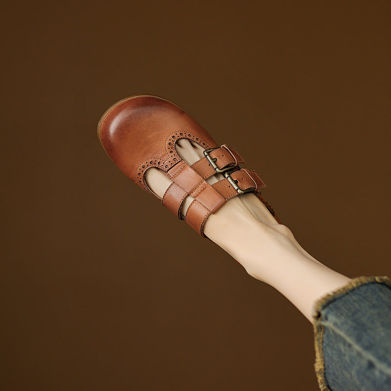 Anna-Berg | Leather Mules