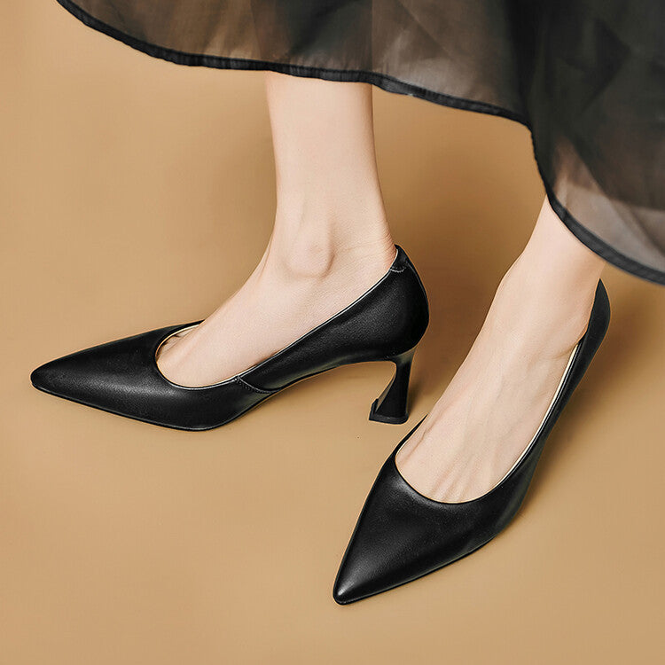 Anna-Berg | Genuine Leather Heels