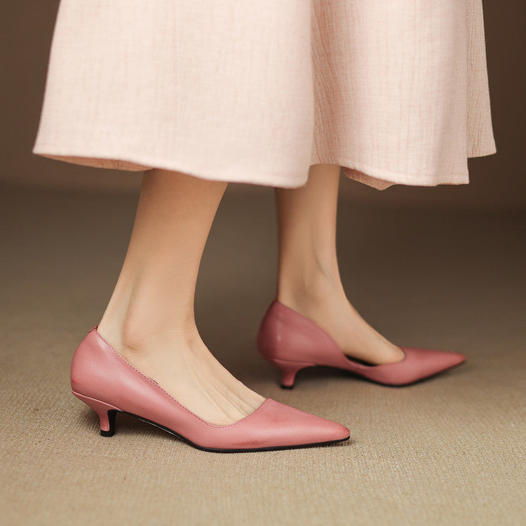 Anna-Berg | Leather Heels