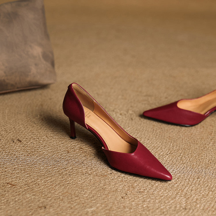 Anna-Berg | Genuine Leather Heels