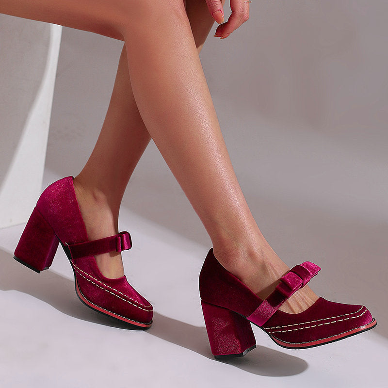 Anna-Berg | Block Heel Heels
