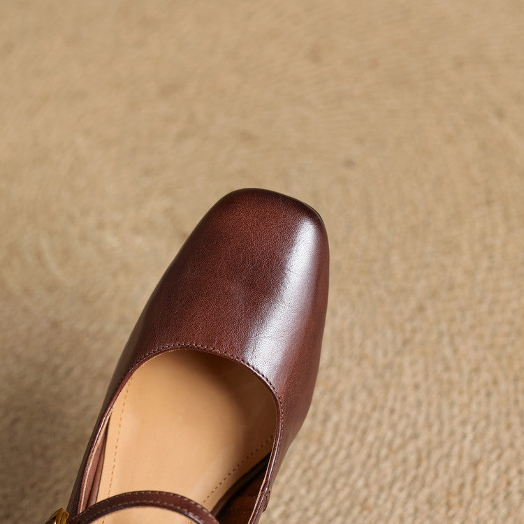 Anna-Berg | Genuine Leather Heels