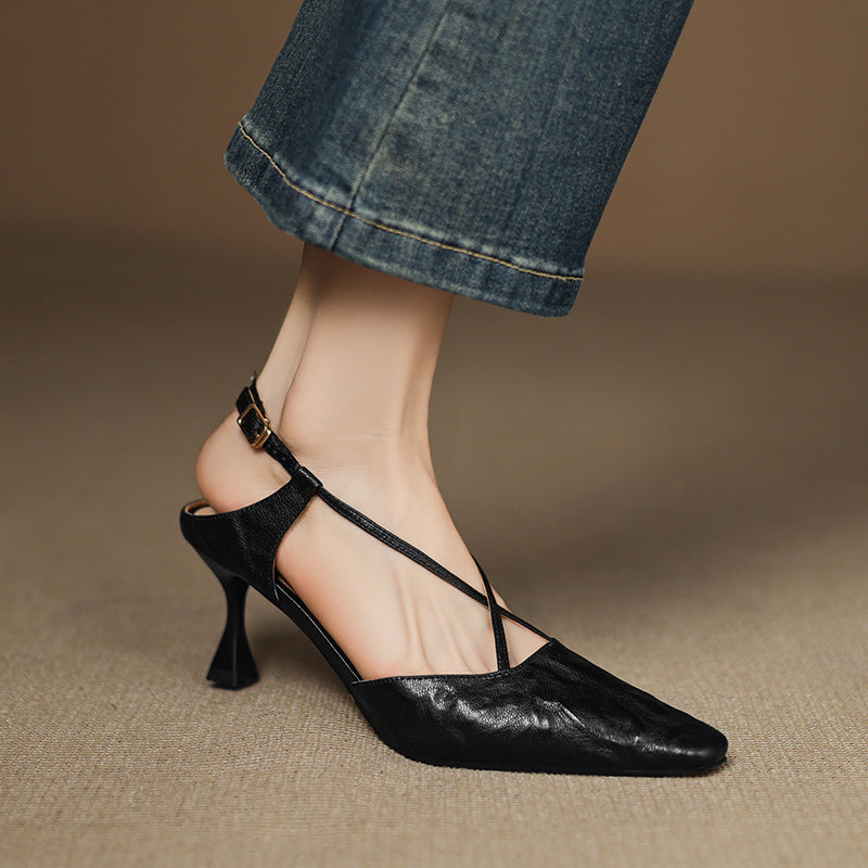 Anna-Berg | Genuine Leather Heels