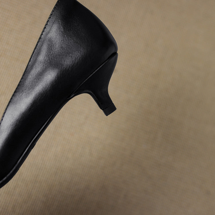 Anna-Berg | Leather Heels