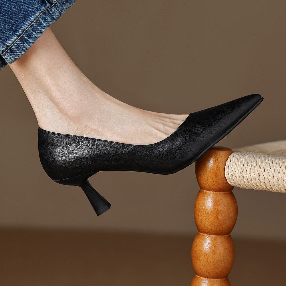 Anna-Berg | Genuine Leather Heels