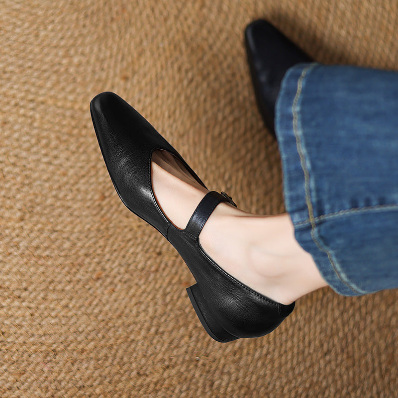Anna-Berg | Genuine Leather Heels