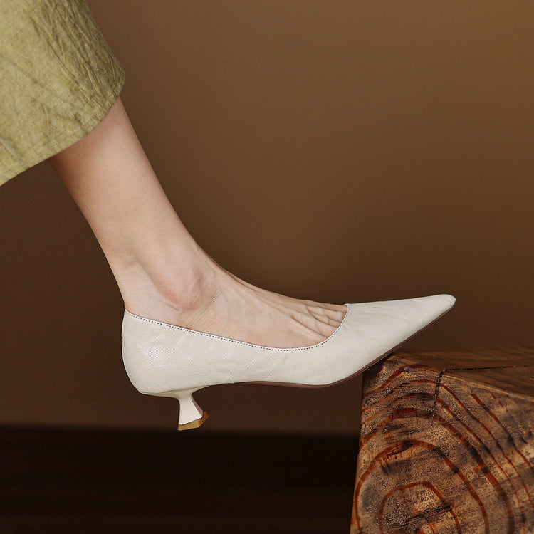 Anna-Berg | Genuine Leather Heels