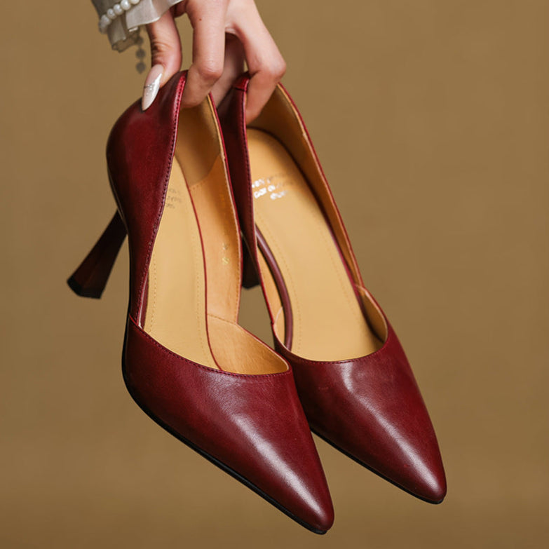 Anna-Berg | Leather Heels