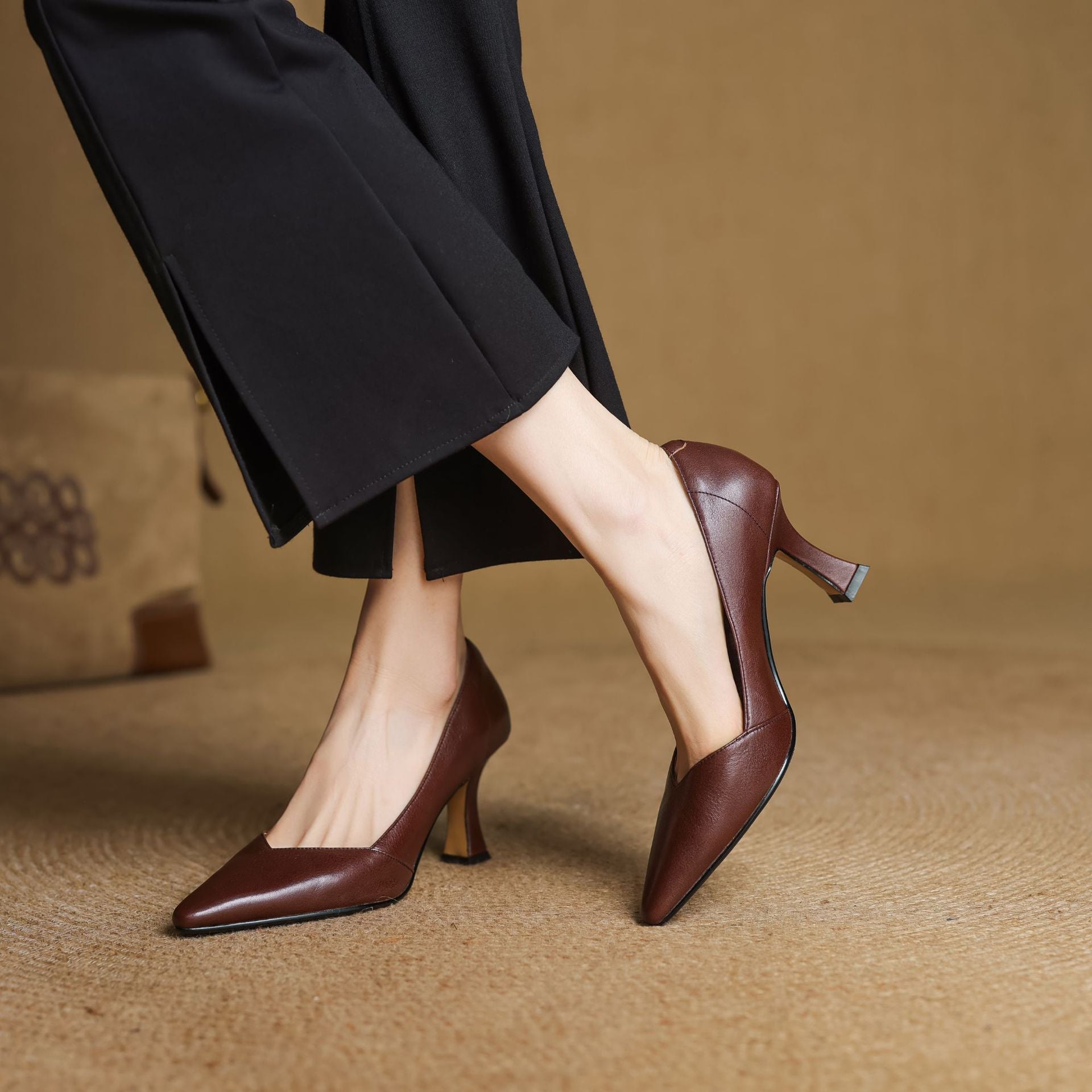 Anna-Berg | Genuine Leather Heels