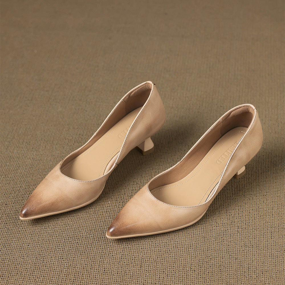 Anna-Berg | Leather Heels