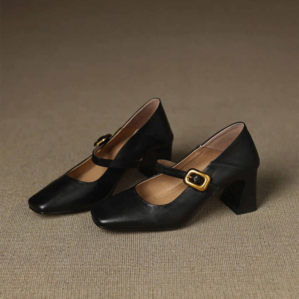 Anna-Berg | Genuine Leather Heels