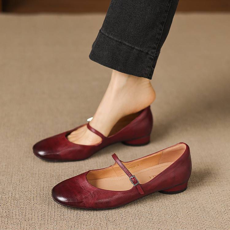 Anna-Berg | Genuine Leather Flats