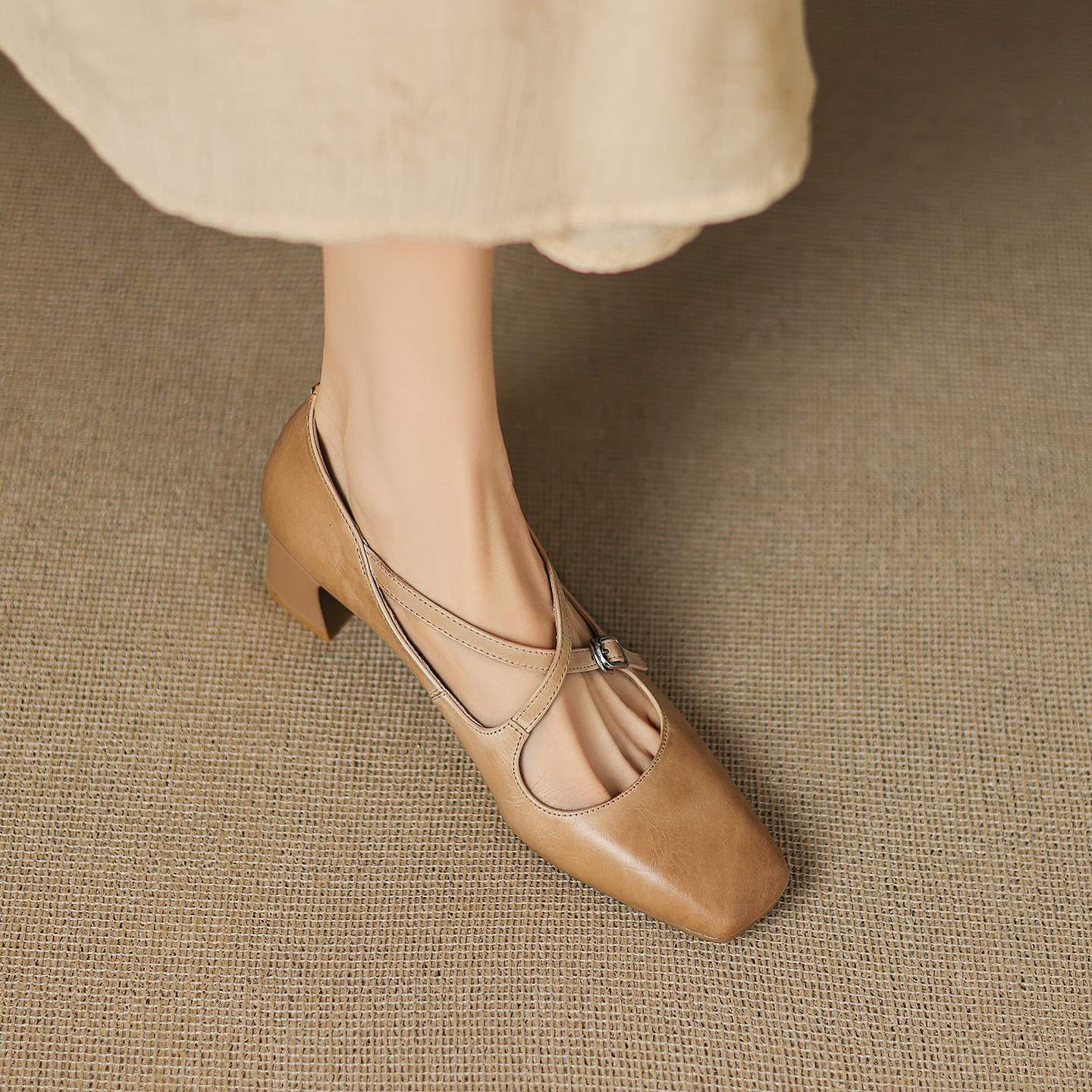 Anna-Berg | Genuine Leather Heels