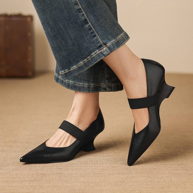 Anna-Berg | Genuine Leather Heels