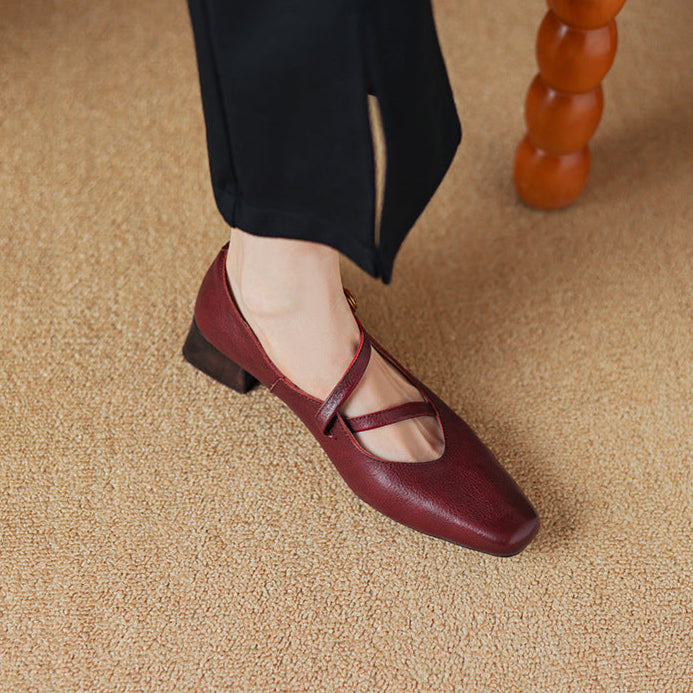 Anna-Berg | Genuine Leather Heels