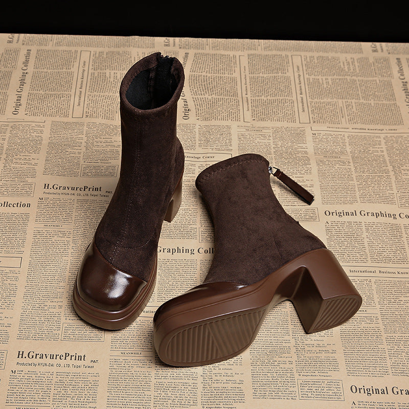 Anna-Berg | Leather Ankle Boots