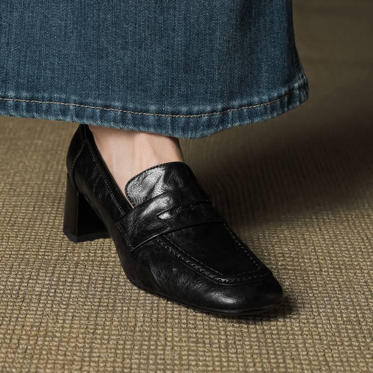 Anna-Berg | Genuine Leather Heels