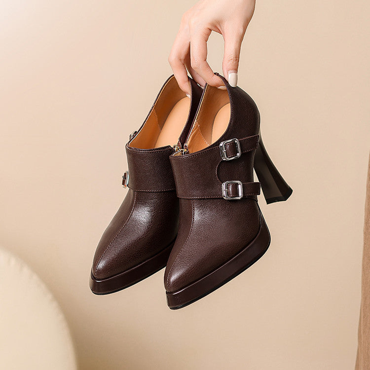 Anna-Berg | Genuine Leather Heels