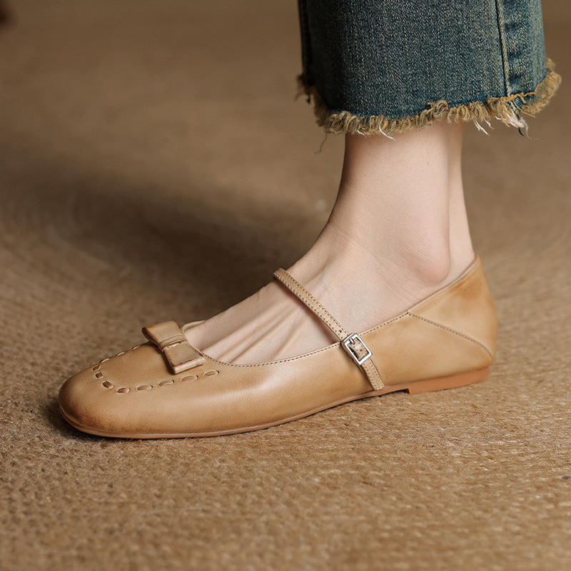 Anna-Berg | Genuine Leather Flats