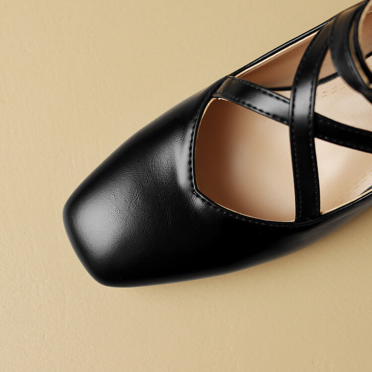 Anna-Berg | Leather Heels